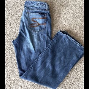 Women’s 7Seven For All Man Kind Studio Flare Jeans